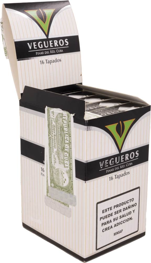 Vegueros Tapados packaging