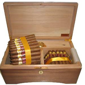 Bolívar 100 Aniversario LCDH Humidor packaging