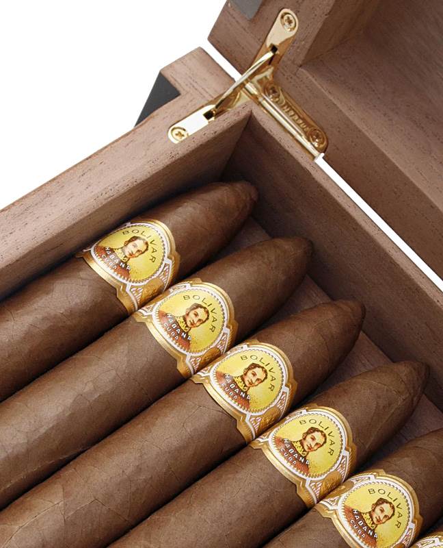 Bolívar Colección Habanos packaging