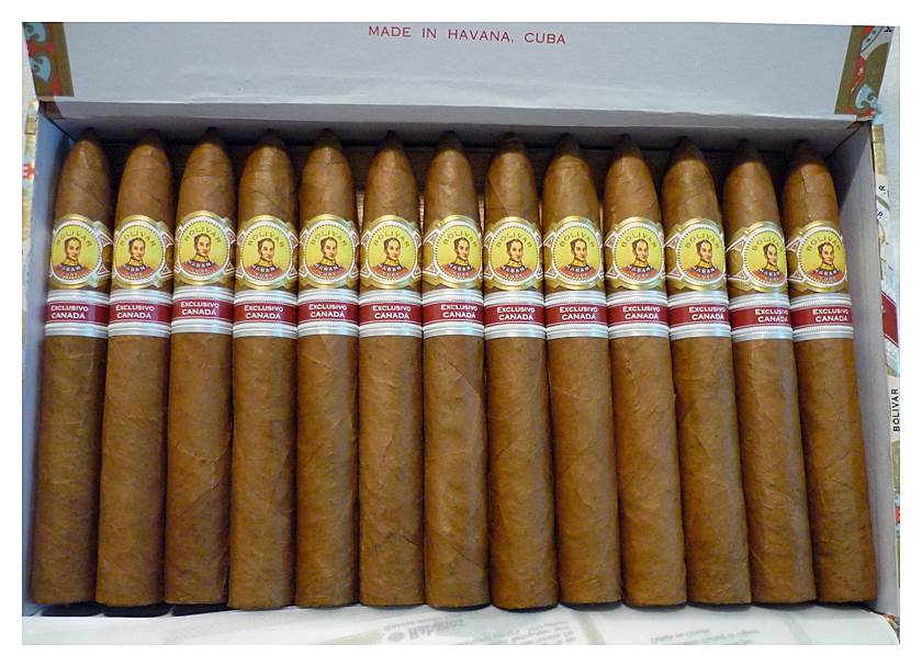 Bolívar Edición Regional Canadá packaging