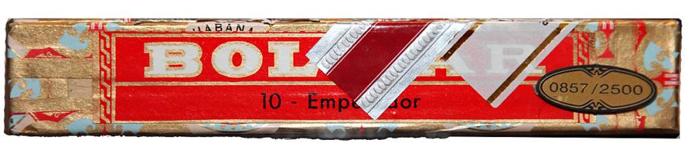 Bolívar Edición Regional Rusia packaging