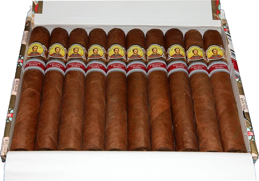 Bolívar Edición Regional Rusia packaging