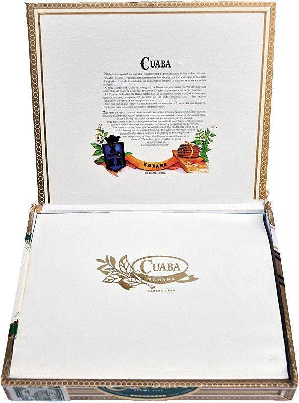 Cuaba Edición Limitada packaging