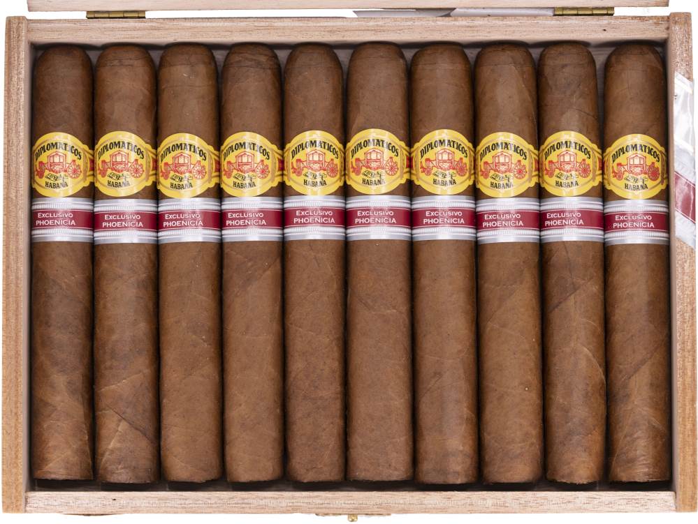 Diplomáticos Edición Regional Phoenicia packaging