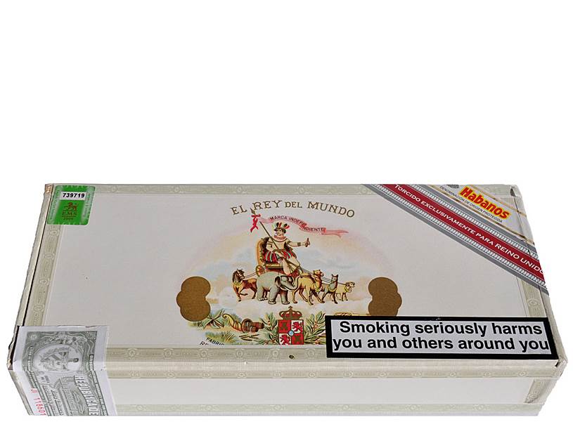 El Rey del Mundo Edición Regional Reino Unido packaging