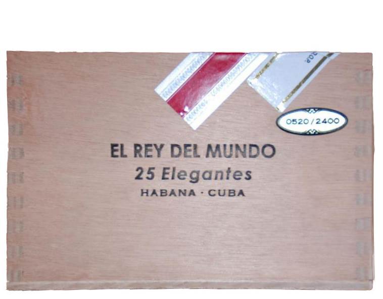 El Rey del Mundo Edición Regional Suiza packaging