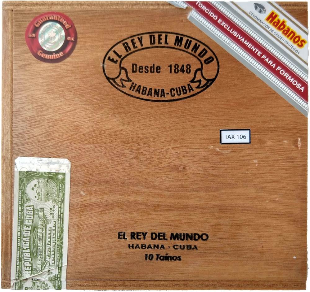 El Rey del Mundo Edición Regional Formosa packaging