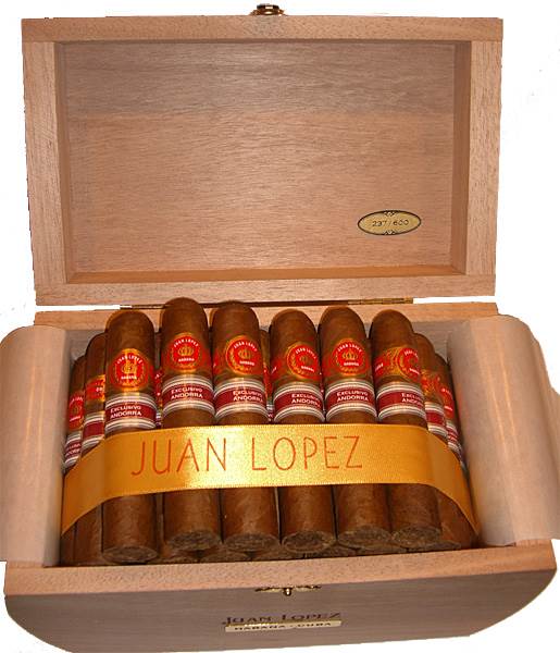 Juan López Edición Regional Andorra packaging