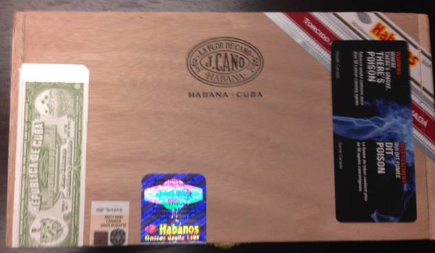 La Flor de Cano Edición Regional Canadá packaging