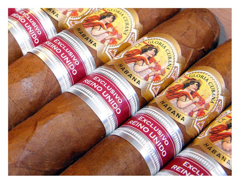 La Gloria Cubana Edición Regional Reino Unido packaging