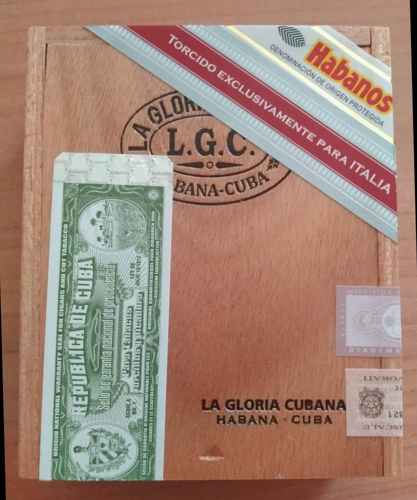 La Gloria Cubana Edición Regional Italia packaging