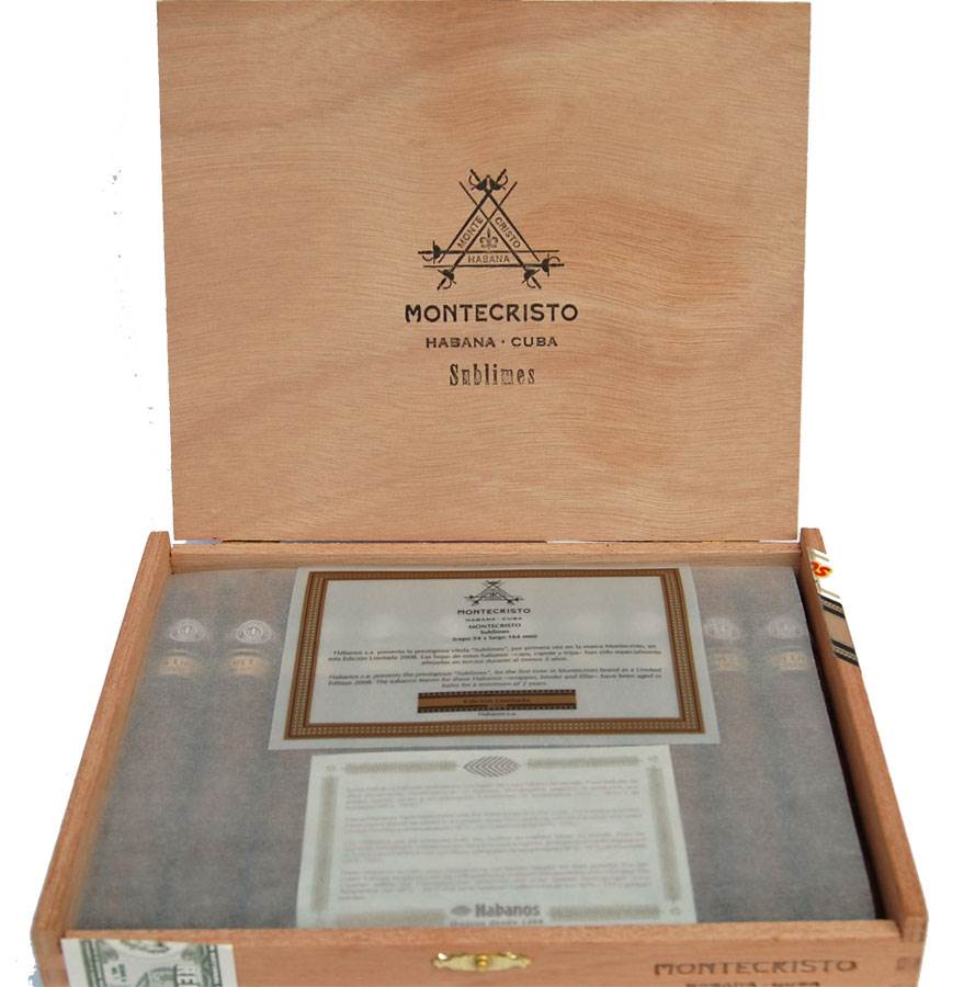 Montecristo Edición Limitada packaging