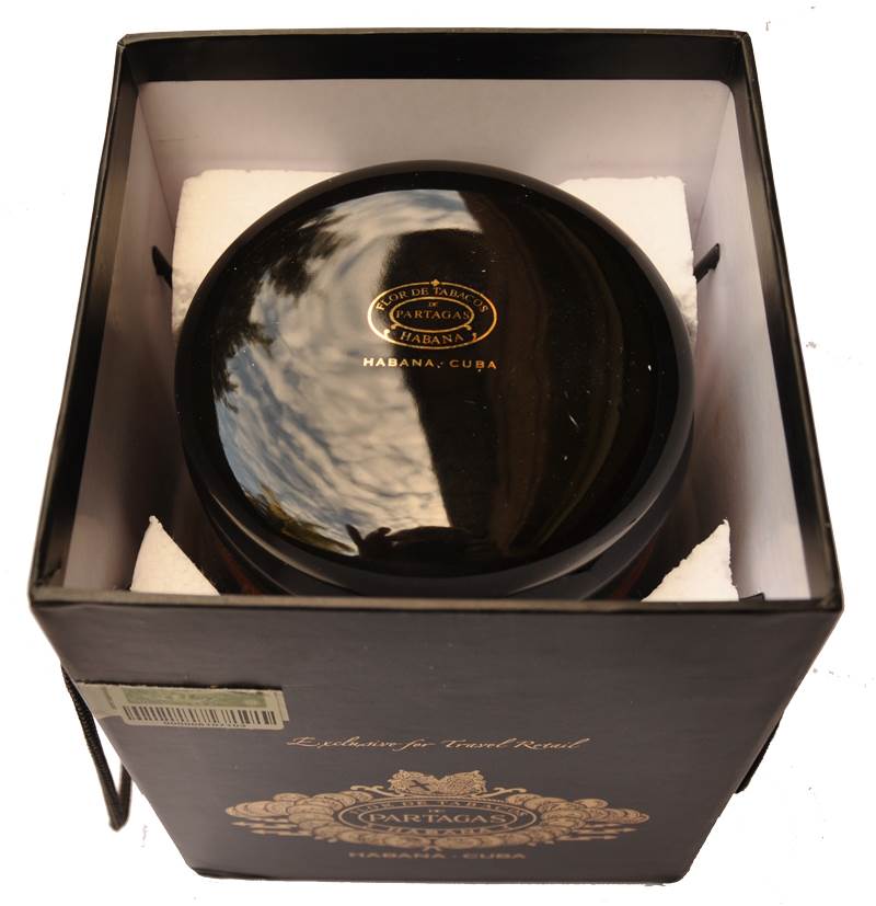 Partagás Ceramic Jar packaging