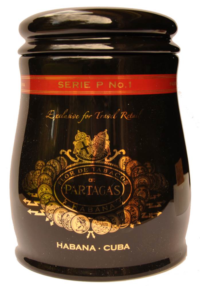 Partagás Ceramic Jar packaging