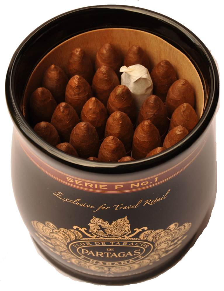 Partagás Ceramic Jar packaging