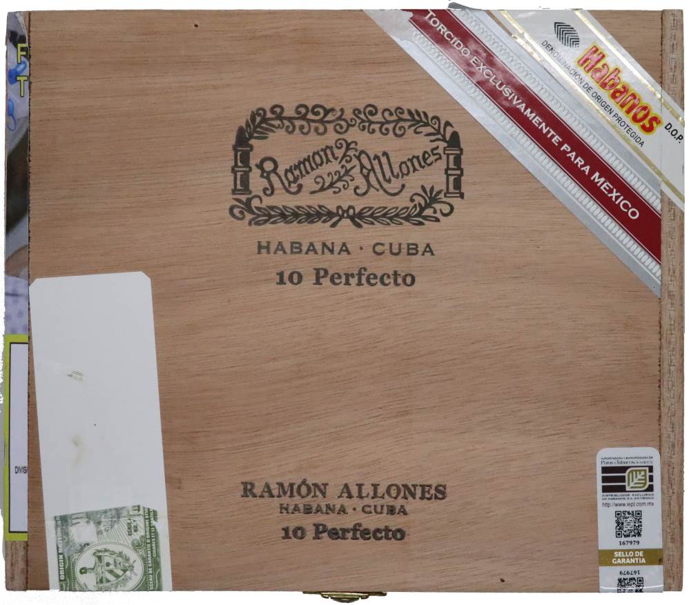 Ramón Allones Edición Regional México packaging