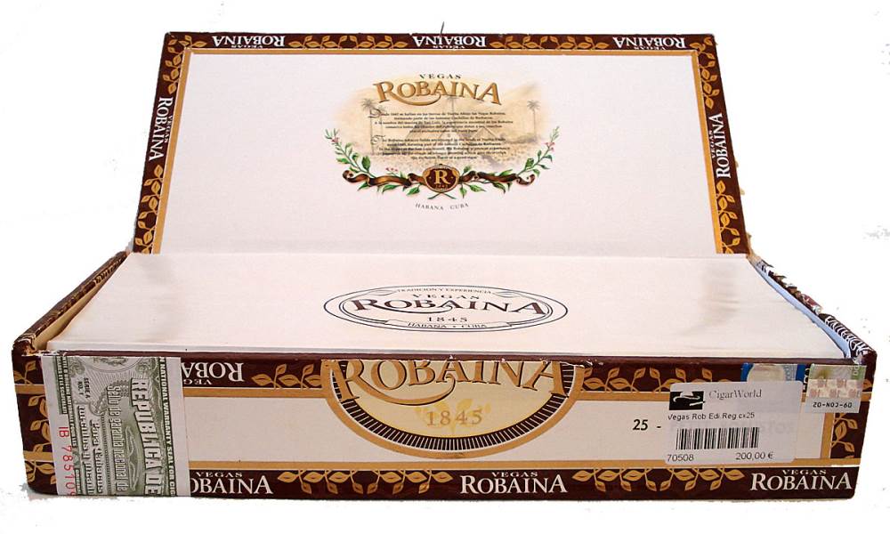 Vegas Robaina Edición Regional Portugal packaging
